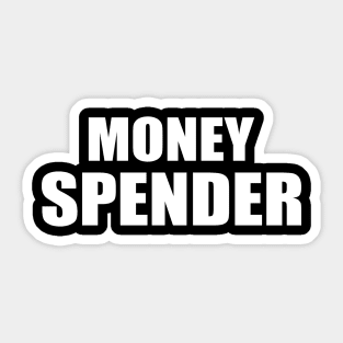 money spender Sticker